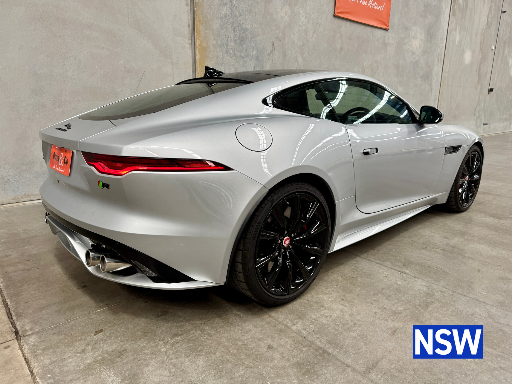 2021 JAGUAR F-TYPE R 5.0L SUPERCHARGED V8 8 SP AUTOMATIC COUPE