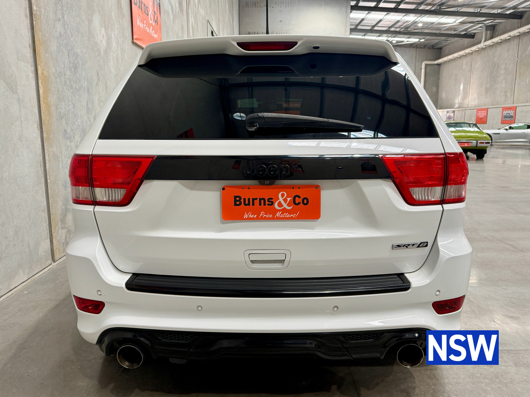 2012 JEEP GRAND CHEROKEE SRT8 4WD 6.4L V8 AUTO WAGON
