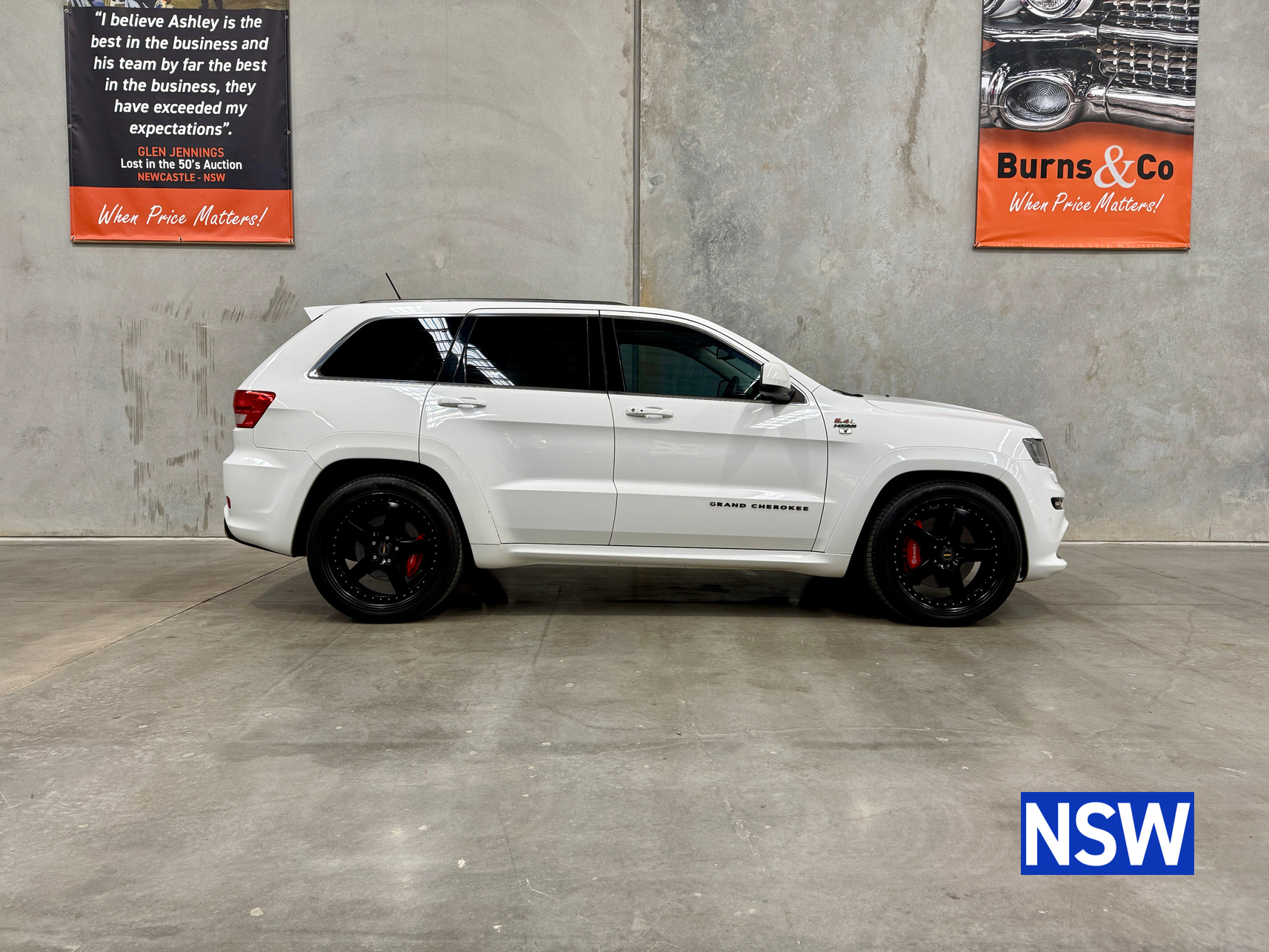 2012 JEEP GRAND CHEROKEE SRT8 4WD 6.4L V8 AUTO WAGON