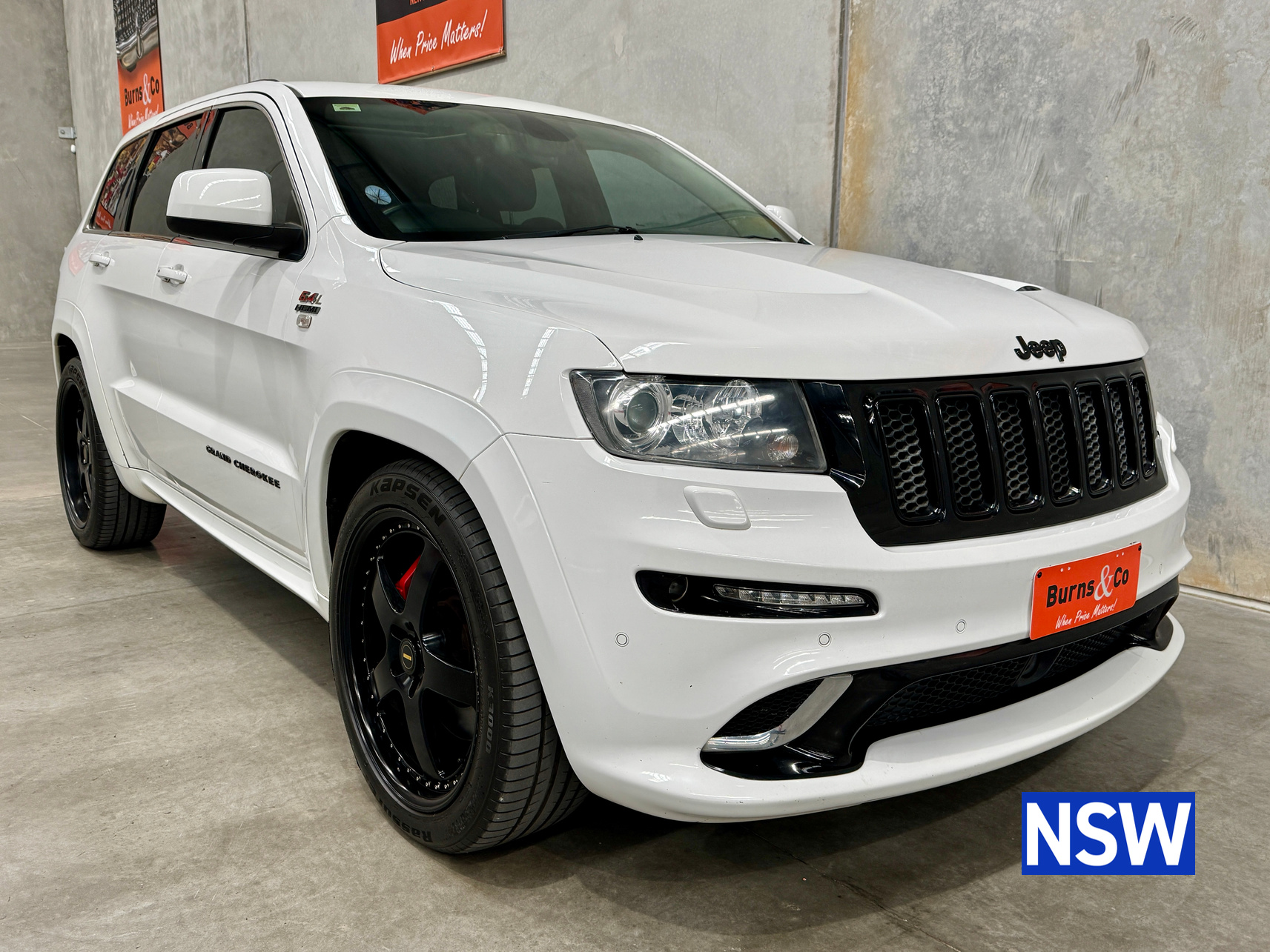 2012 JEEP GRAND CHEROKEE SRT8 4WD 6.4L V8 AUTO WAGON