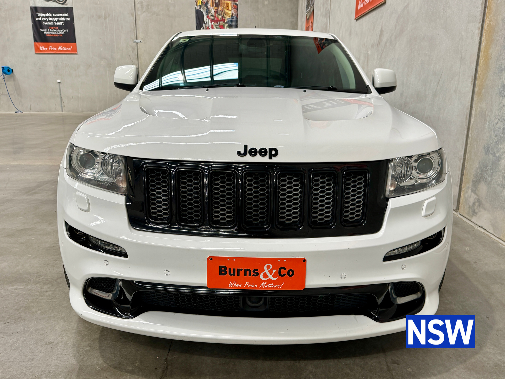 2012 JEEP GRAND CHEROKEE SRT8 4WD 6.4L V8 AUTO WAGON