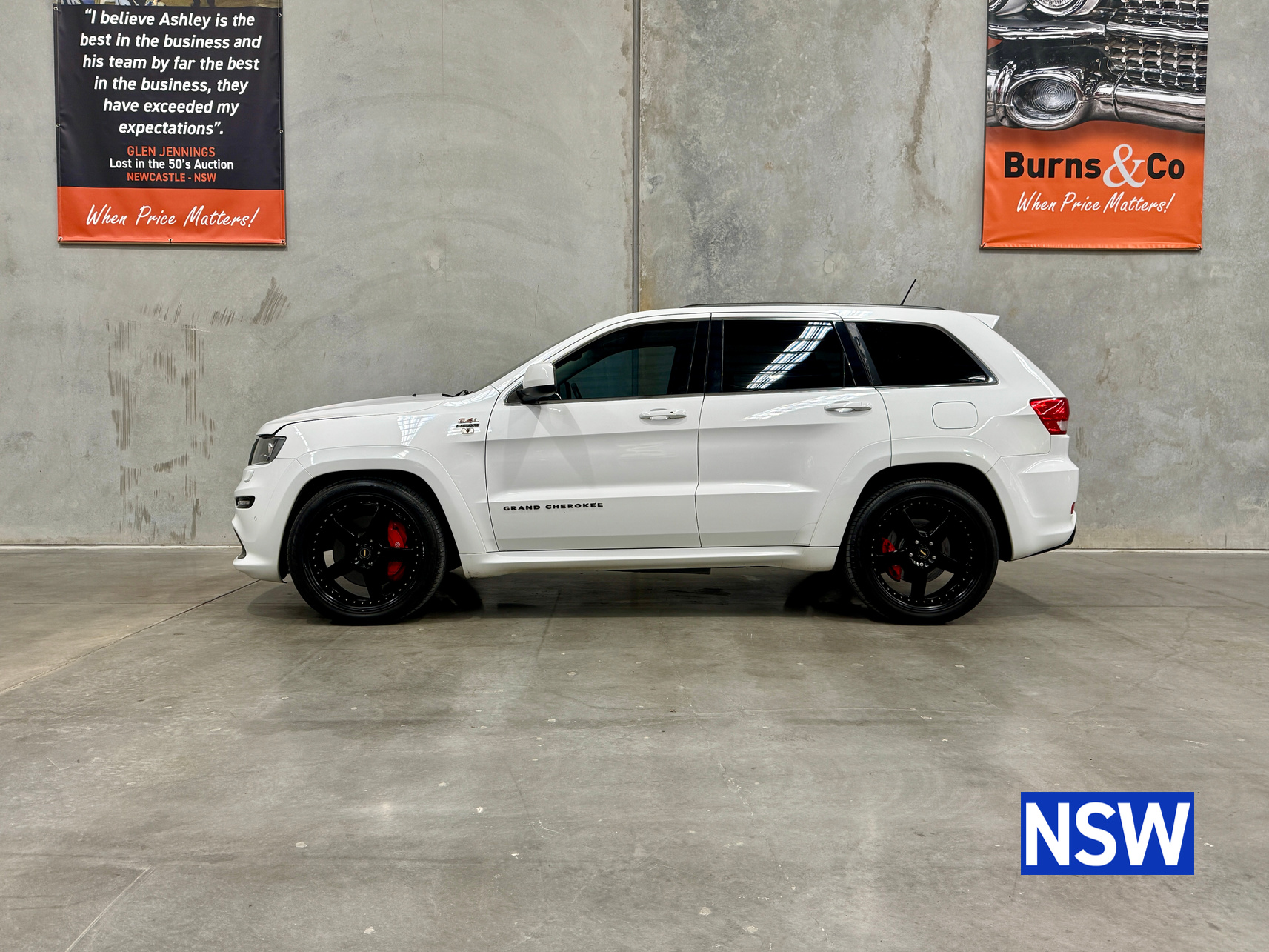2012 JEEP GRAND CHEROKEE SRT8 4WD 6.4L V8 AUTO WAGON