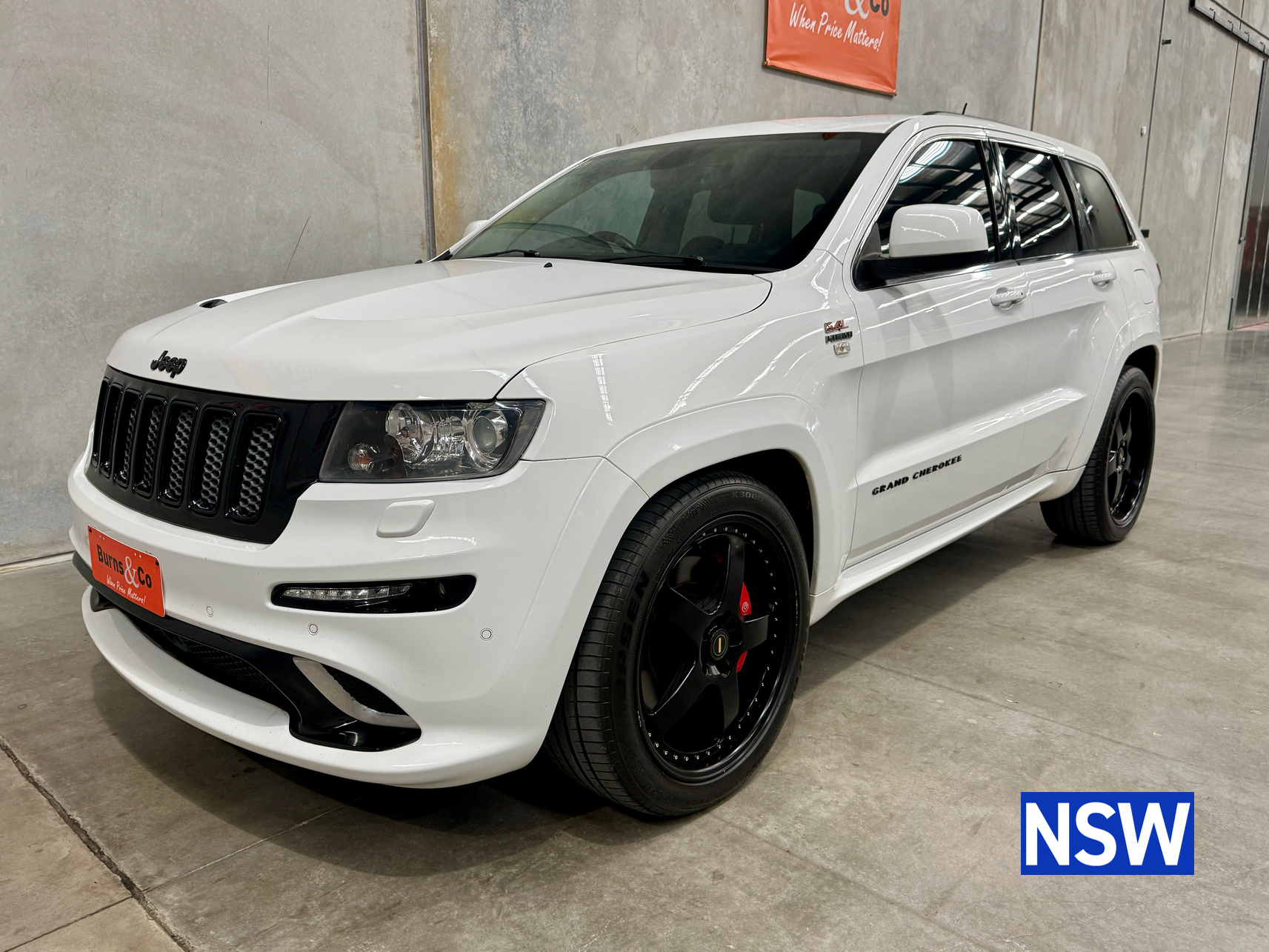 2012 JEEP GRAND CHEROKEE SRT8 4WD 6.4L V8 AUTO WAGON