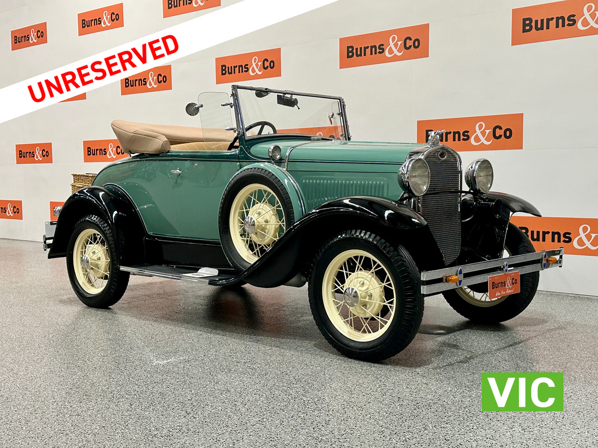 1930 FORD MODEL A 4 CYL MANUAL ROADSTER