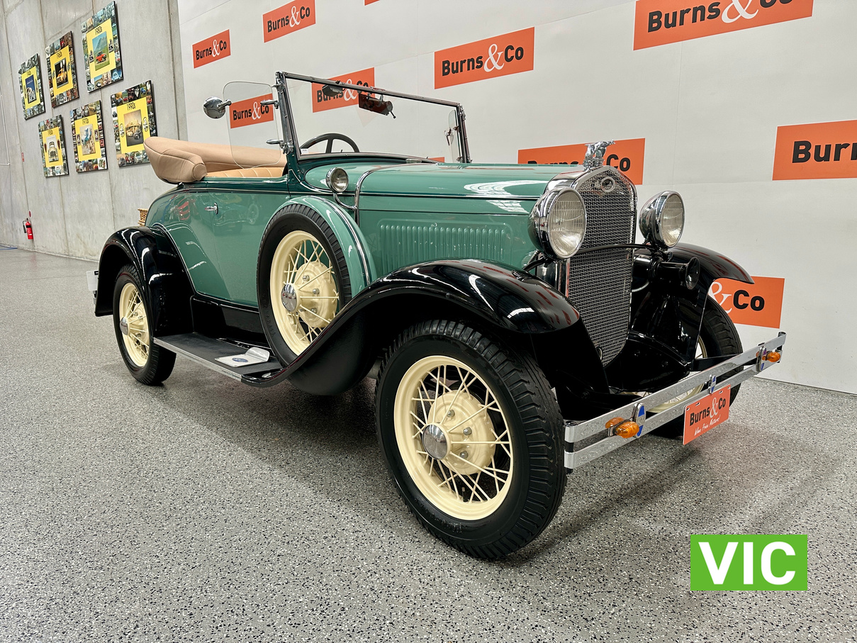 1930 FORD MODEL A 4 CYL MANUAL ROADSTER