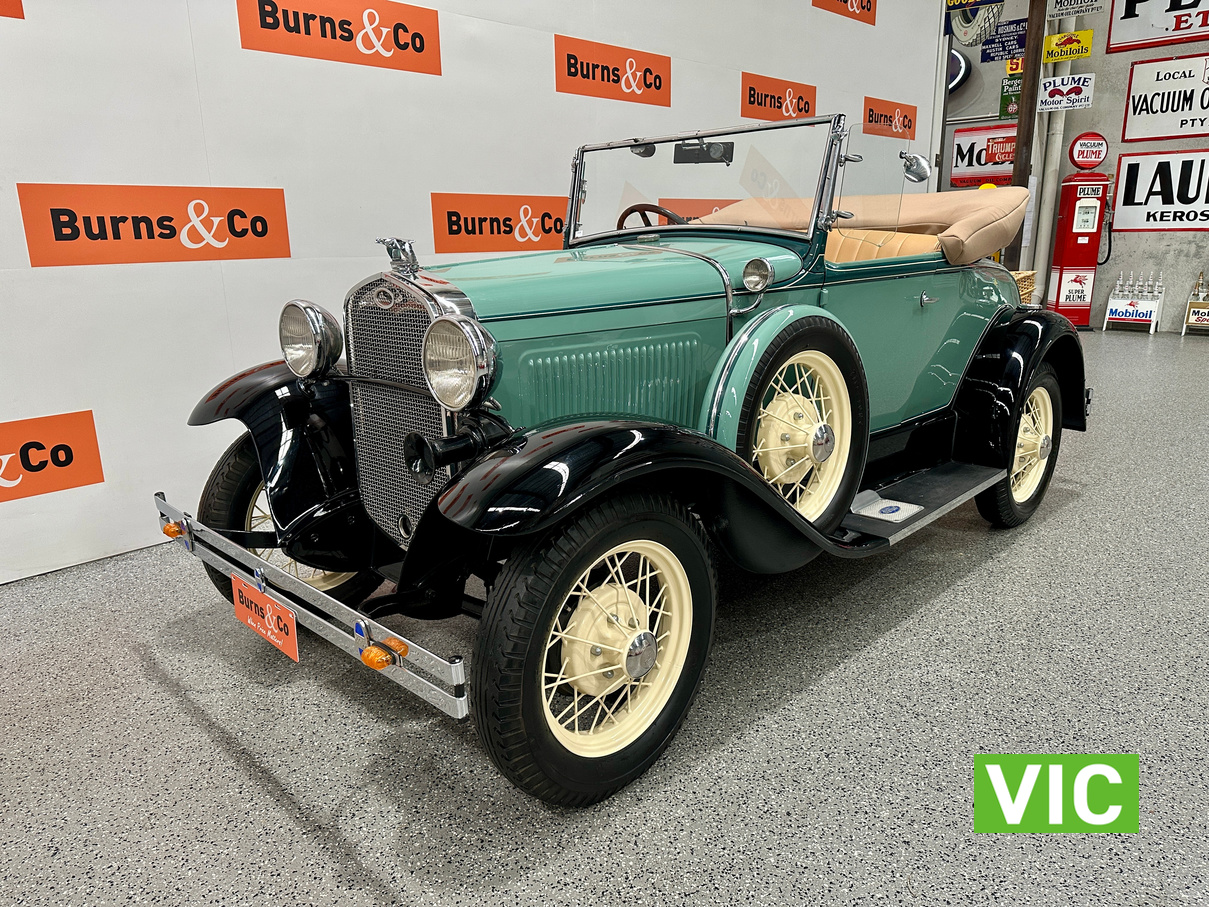 1930 FORD MODEL A 4 CYL MANUAL ROADSTER