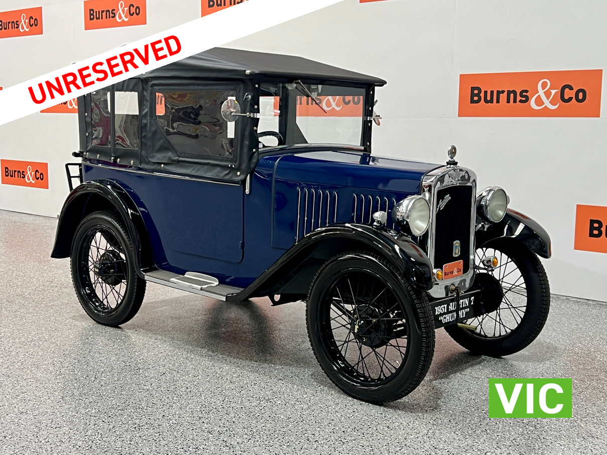 1931 AUSTIN SEVEN CHUMMY MANUAL TOURER