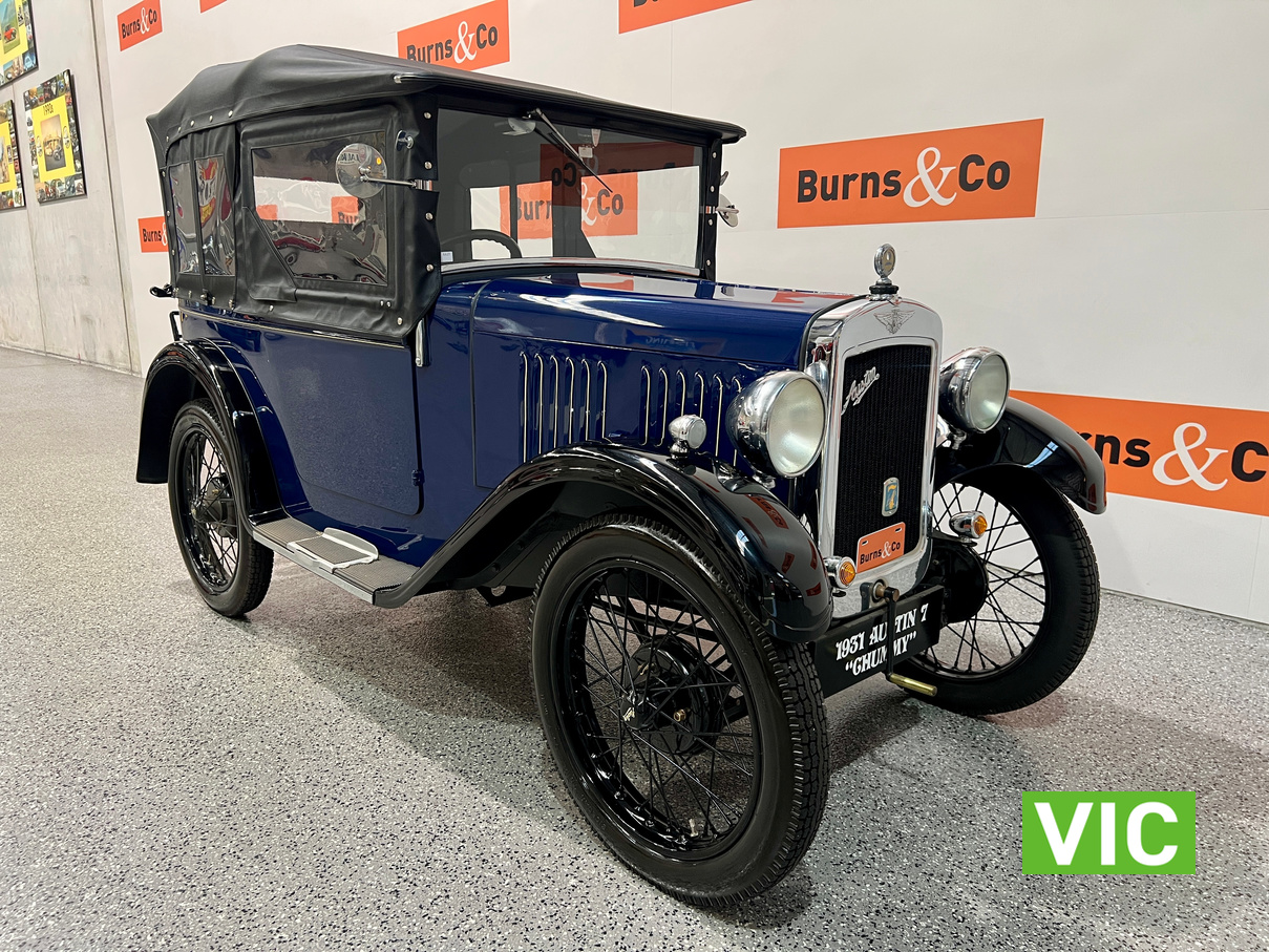 1931 AUSTIN SEVEN CHUMMY MANUAL TOURER