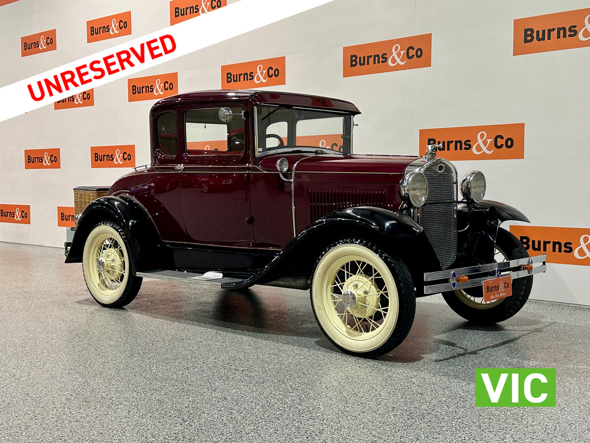 1931 FORD MODEL A 4 CYL MANUAL COUPE