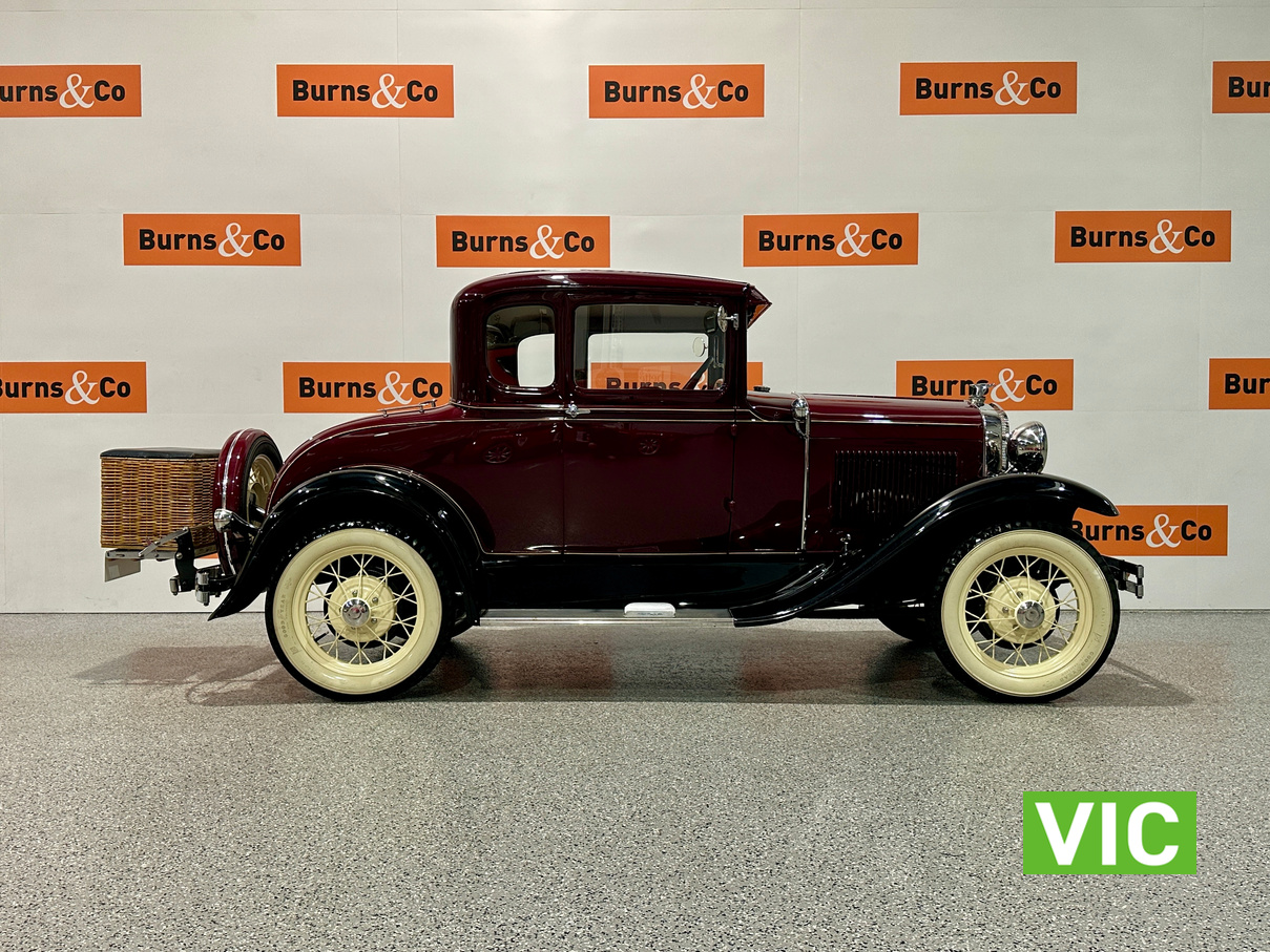 1931 FORD MODEL A 4 CYL MANUAL COUPE