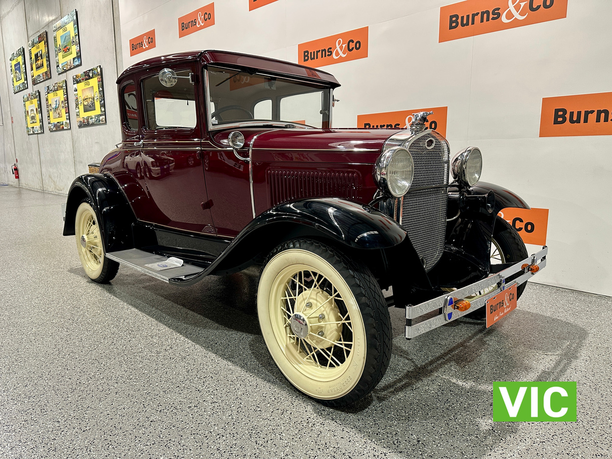 1931 FORD MODEL A 4 CYL MANUAL COUPE