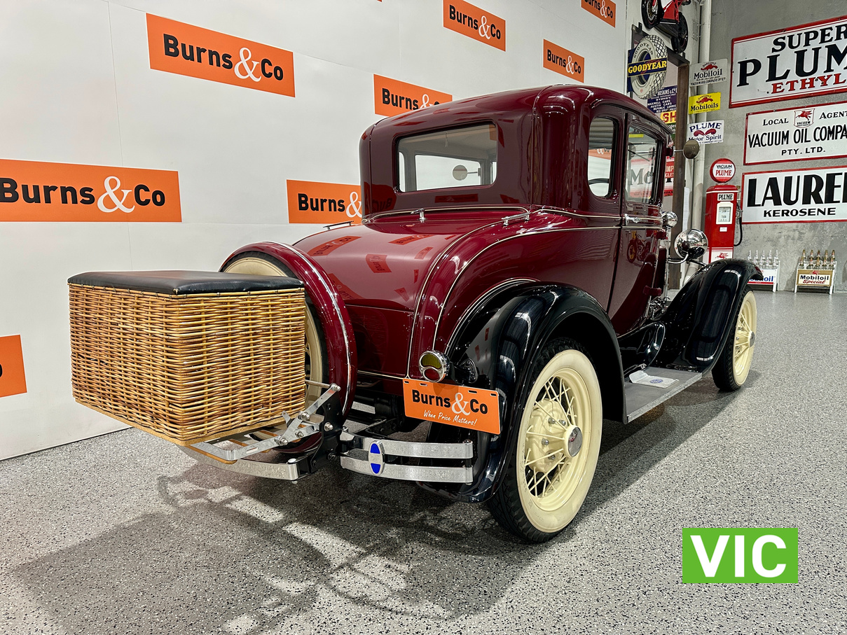 1931 FORD MODEL A 4 CYL MANUAL COUPE