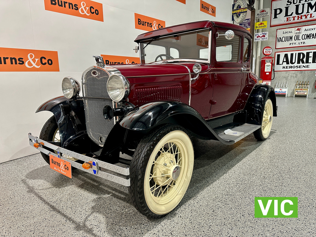 1931 FORD MODEL A 4 CYL MANUAL COUPE