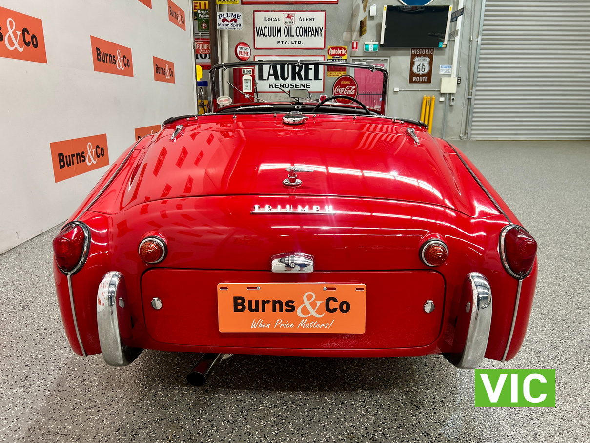 1961 TRIUMPH TR3A 4 CYL MANUAL ROADSTER