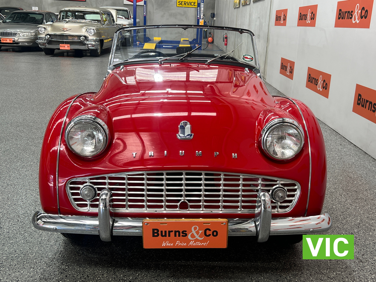 1961 TRIUMPH TR3A 4 CYL MANUAL ROADSTER