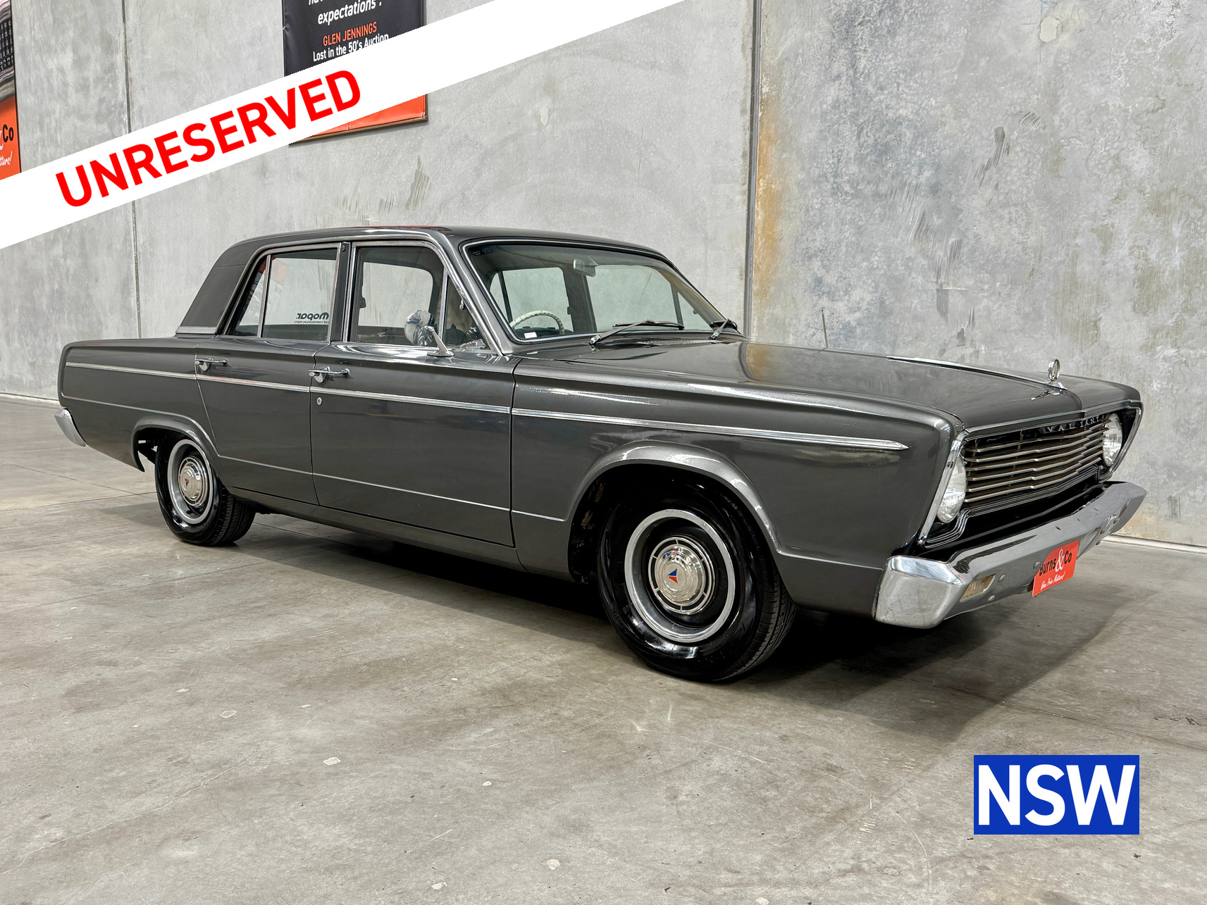 1966 CHRYSLER VALIANT VC 225 6 CYL AUTOMATIC SEDAN