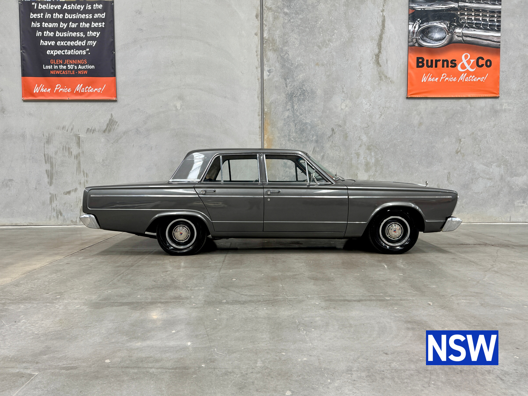 1966 CHRYSLER VALIANT VC 225 6 CYL AUTOMATIC SEDAN