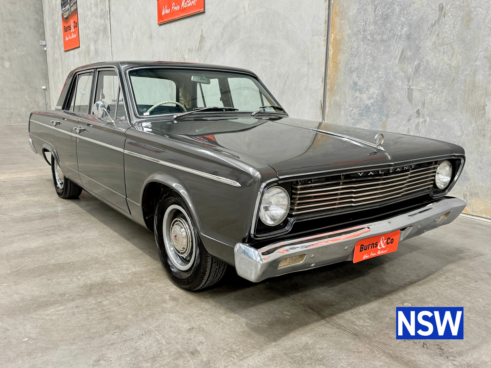 1966 CHRYSLER VALIANT VC 225 6 CYL AUTOMATIC SEDAN