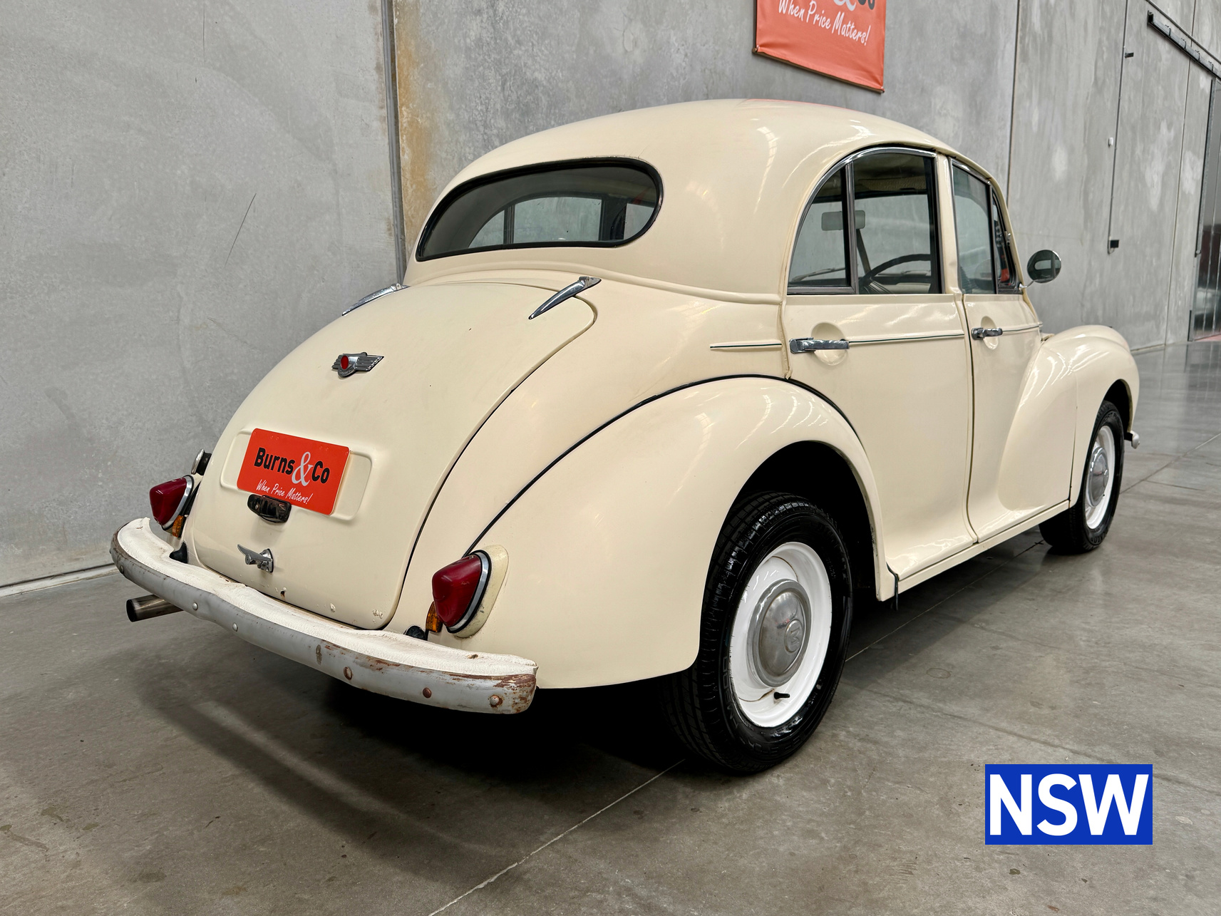 1955 MORRIS MINOR 4 CYL MANUAL SEDAN