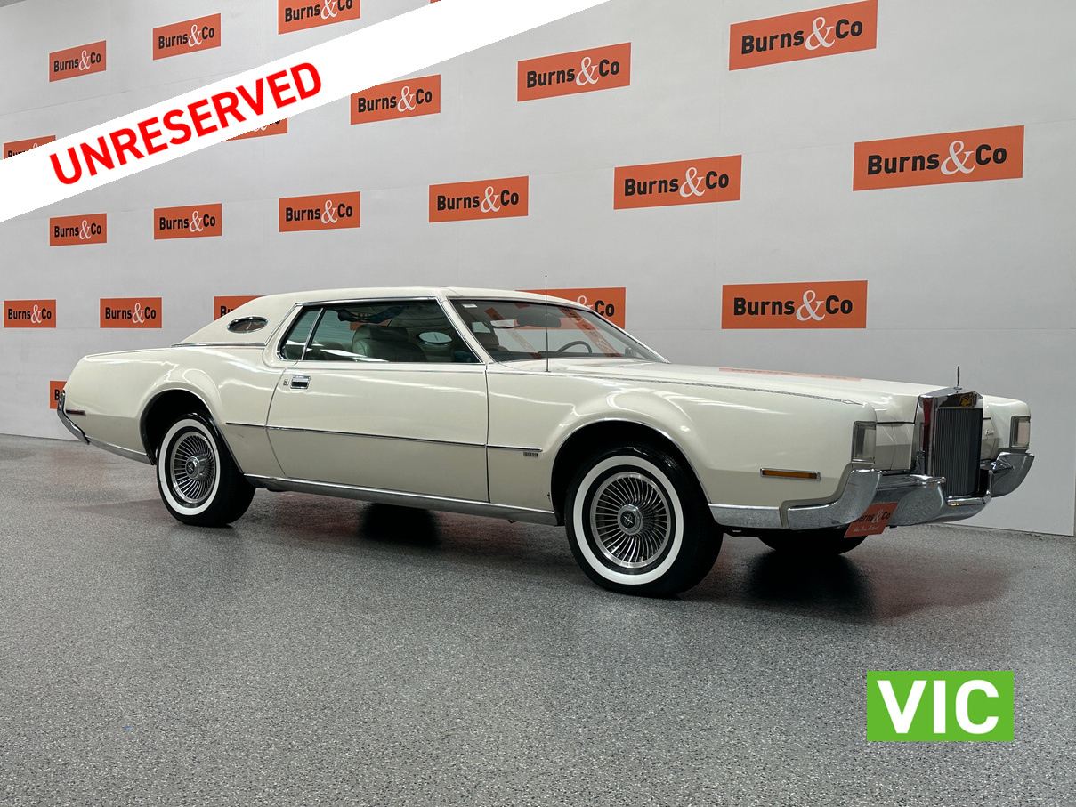 1972 LINCOLN MARK IV CONTINENTAL 460 V8 AUTO COUPE