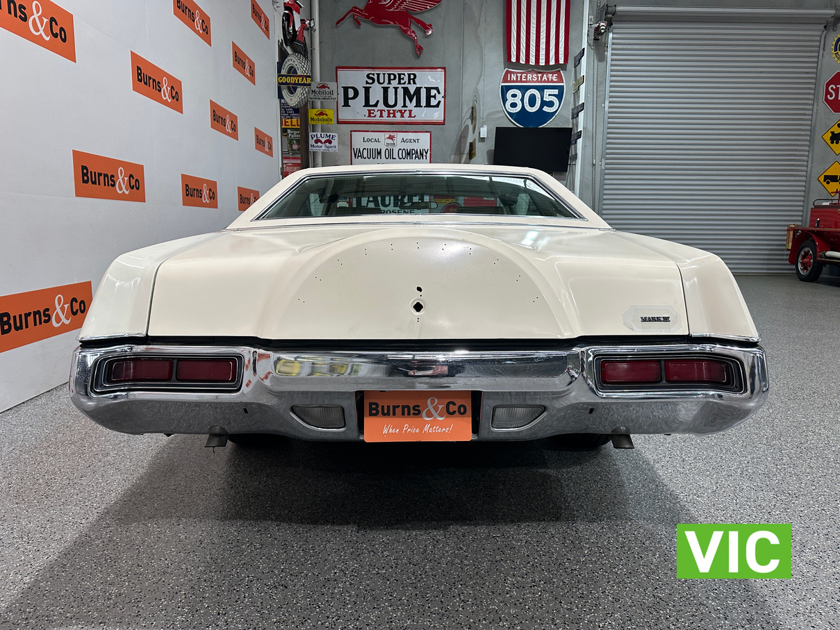 1972 LINCOLN MARK IV CONTINENTAL 460 V8 AUTO COUPE