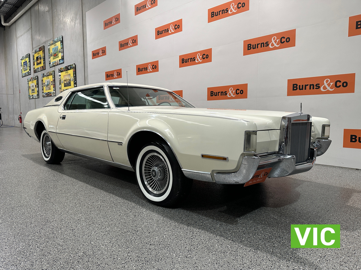 1972 LINCOLN MARK IV CONTINENTAL 460 V8 AUTO COUPE