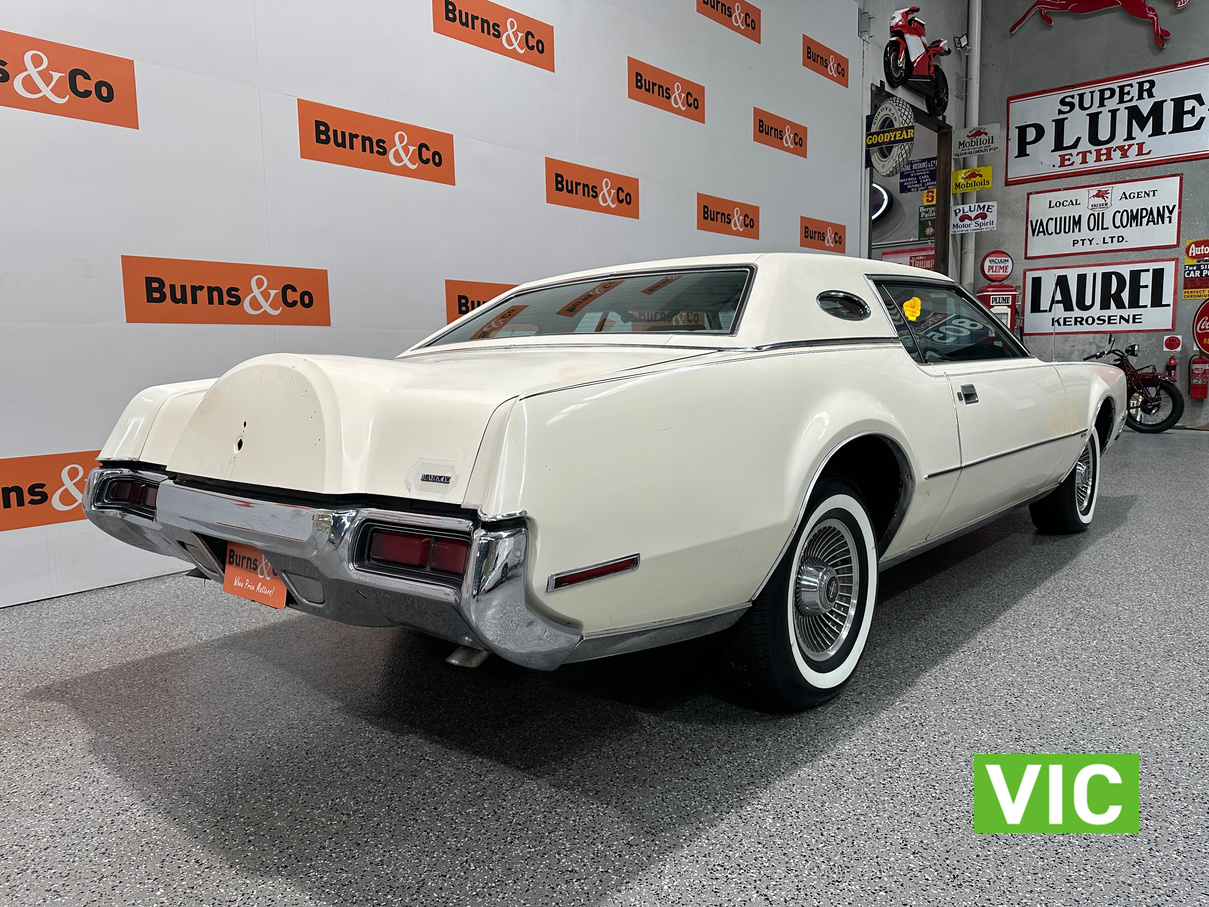 1972 LINCOLN MARK IV CONTINENTAL 460 V8 AUTO COUPE