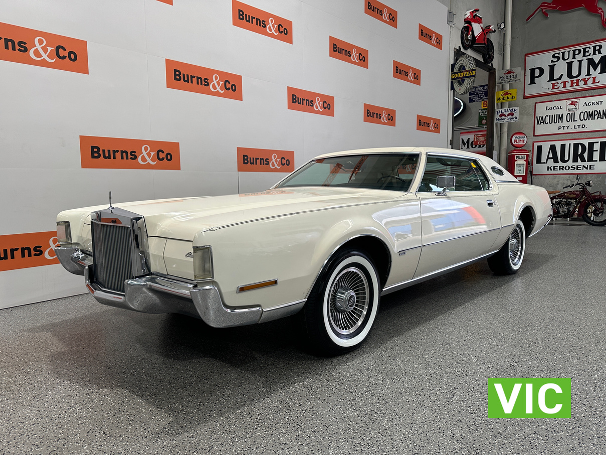 1972 LINCOLN MARK IV CONTINENTAL 460 V8 AUTO COUPE