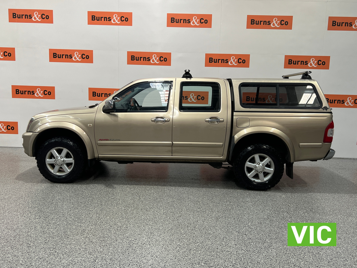 2003 HOLDEN RODEO LT 4WD TURBO MANUAL UTILITY 