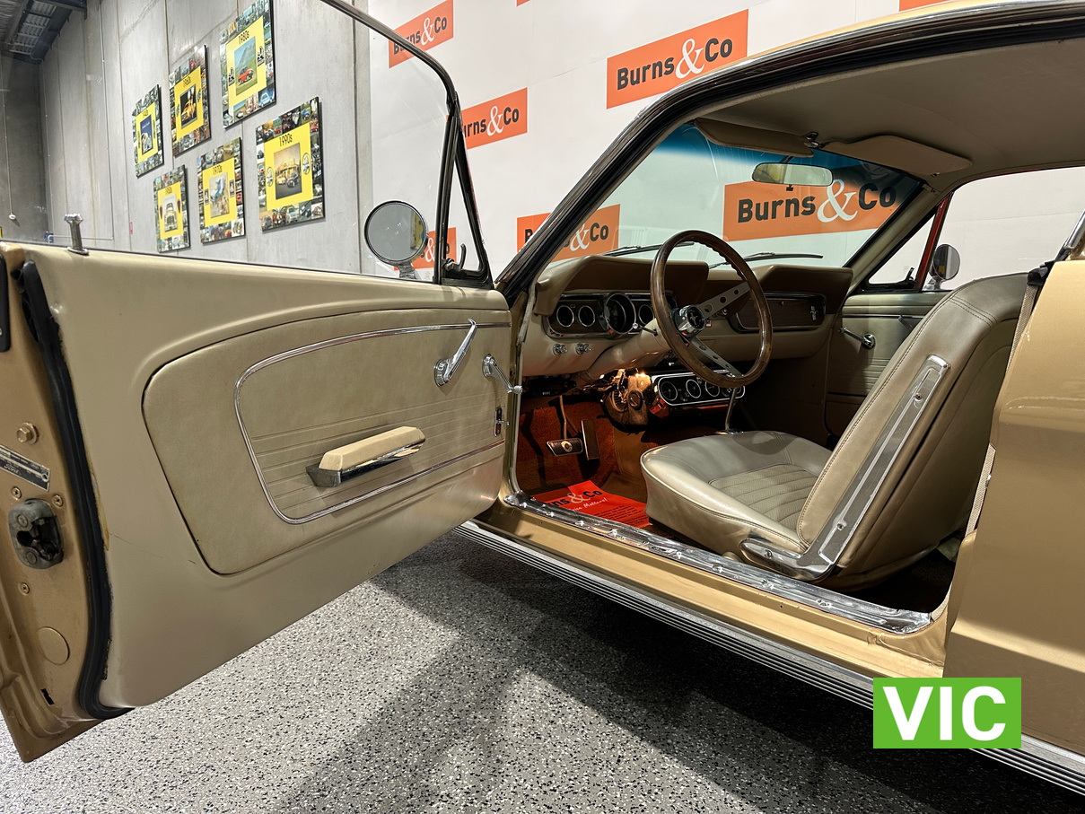 1965 FORD MUSTANG FASTBACK 289 V8 AUTO COUPE 