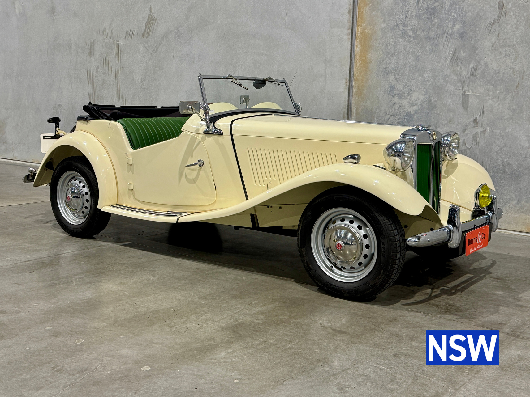 1950 MG TD 4 CYL MANUAL ROADSTER