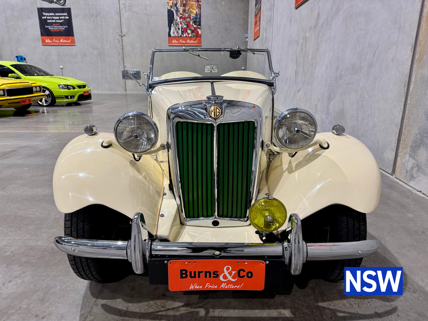1950 MG TD 4 CYL MANUAL ROADSTER