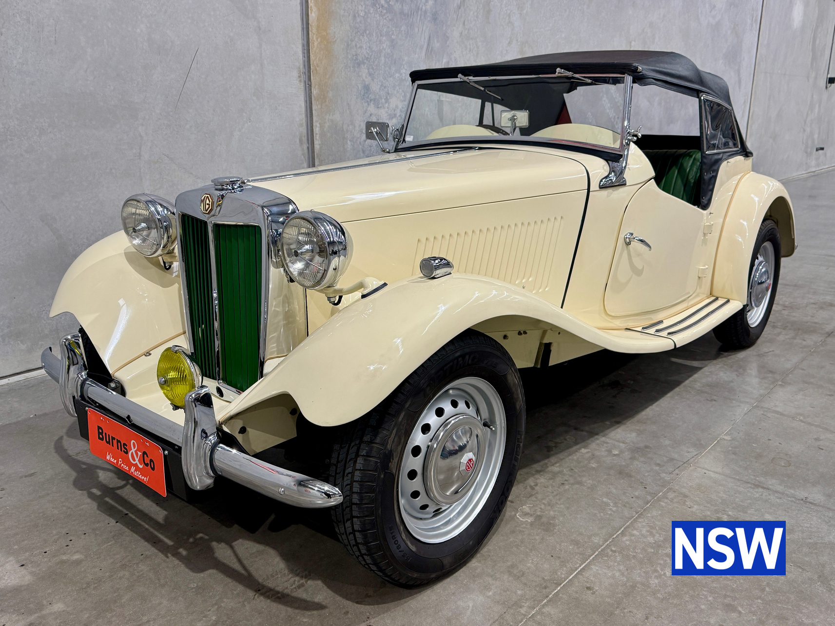 1950 MG TD 4 CYL MANUAL ROADSTER