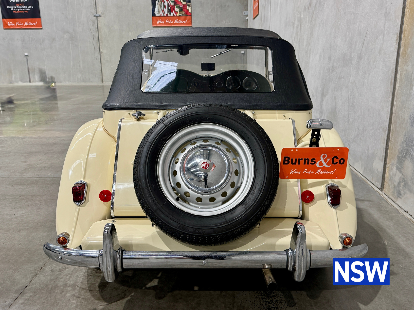 1950 MG TD 4 CYL MANUAL ROADSTER