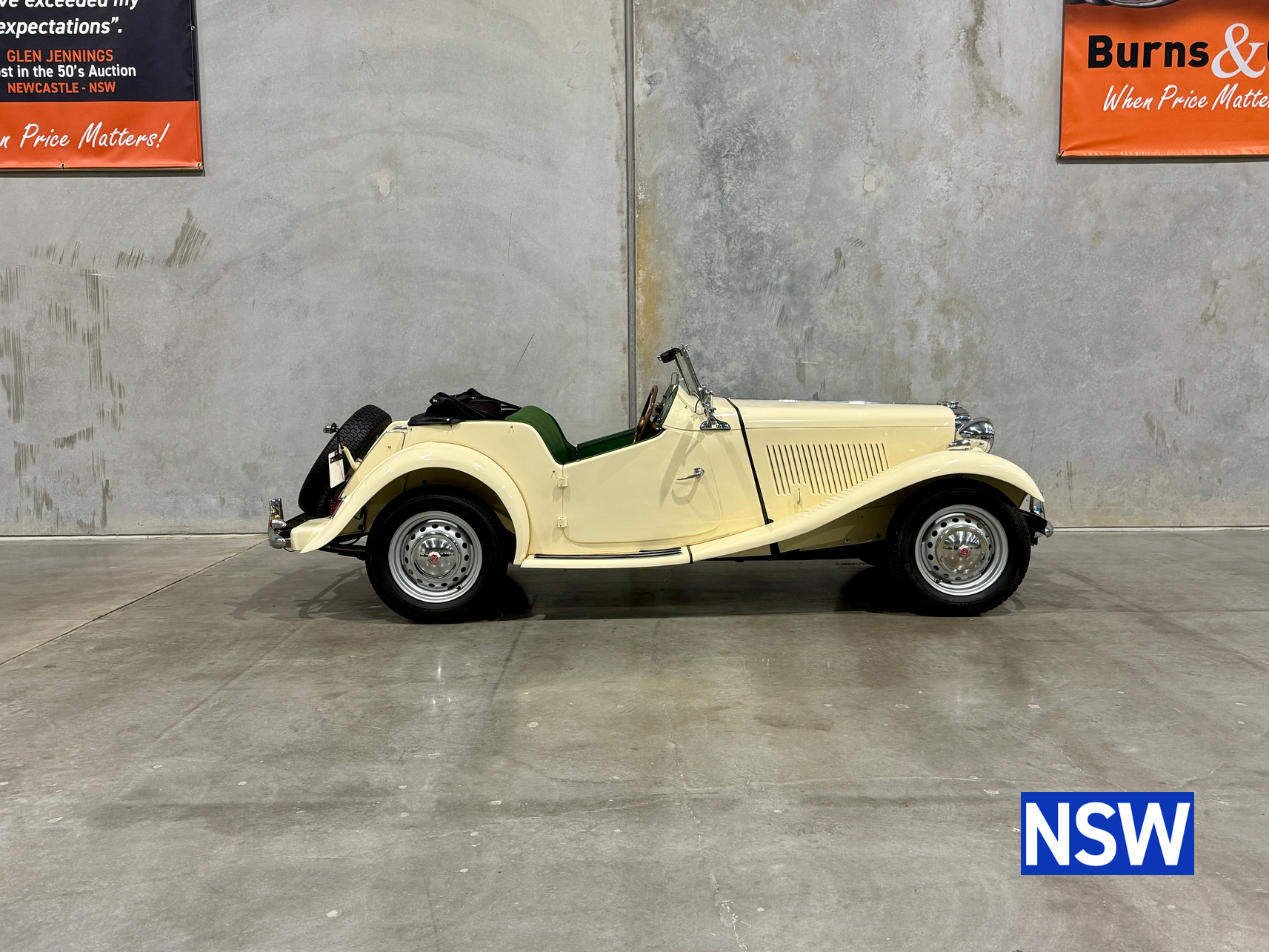 1950 MG TD 4 CYL MANUAL ROADSTER