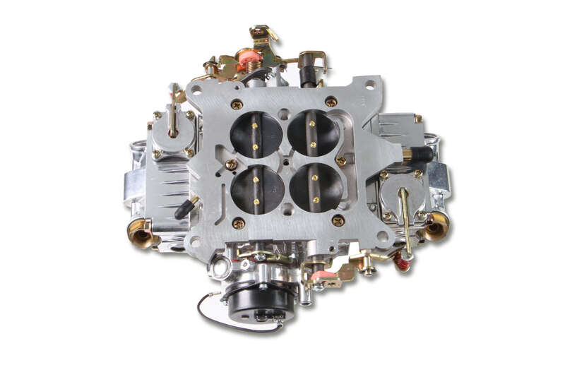 Holley Carburettor, Performance and Race, 650 CFM, 4150 Model, 4 Barrel, Electric, Gasoline, Shiny, Aluminum, w/ Electric Choke, Each