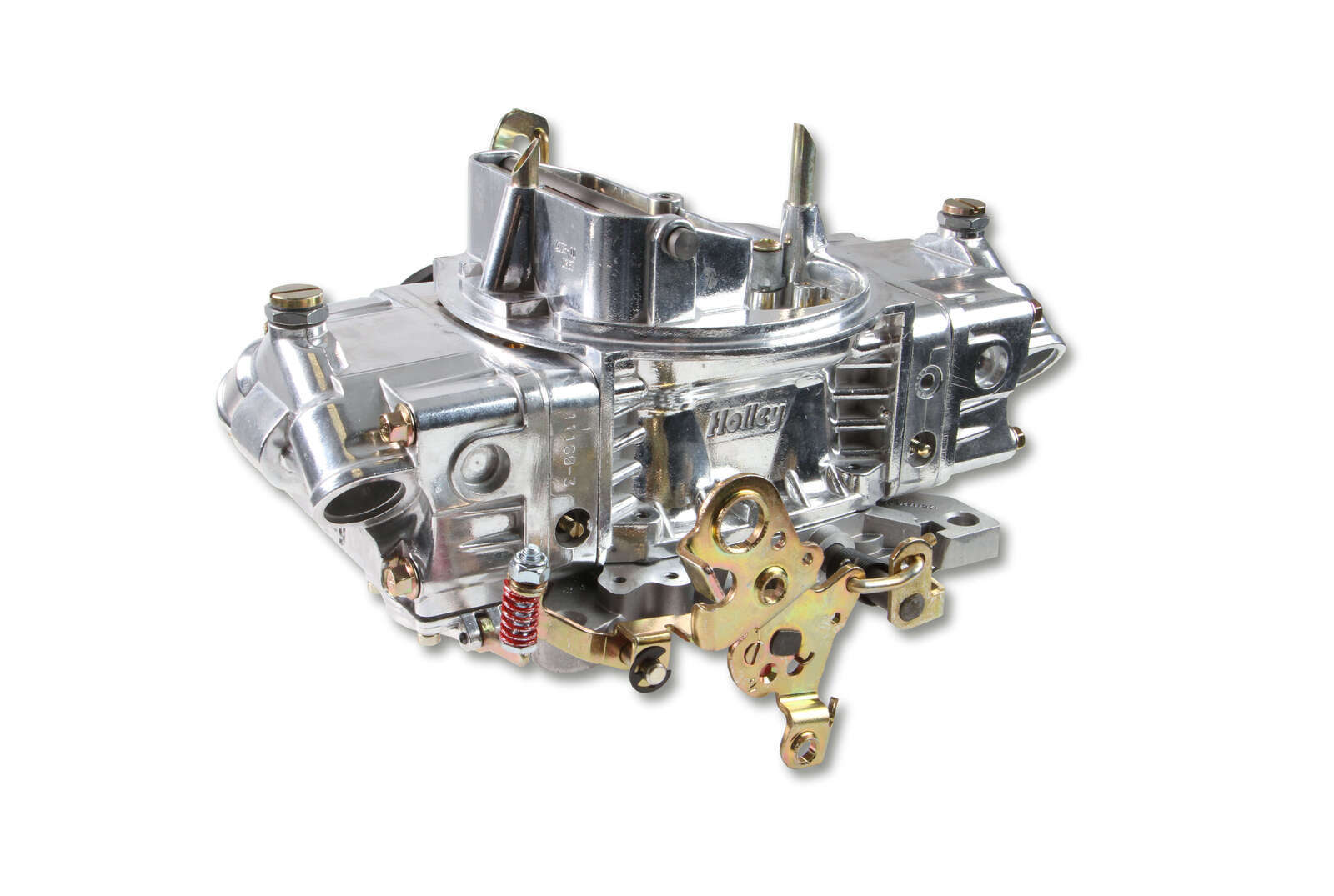 Holley Carburettor, Performance and Race, 650 CFM, 4150 Model, 4 Barrel, Electric, Gasoline, Shiny, Aluminum, w/ Electric Choke, Each