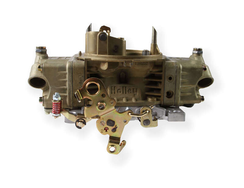 Holley Carburettor, Performance and Race, 750 CFM, 4150 Model, 4 Barrel, Electric, Gasoline, Gold Dichromate, Aluminum, w/ Electric Choke, Each