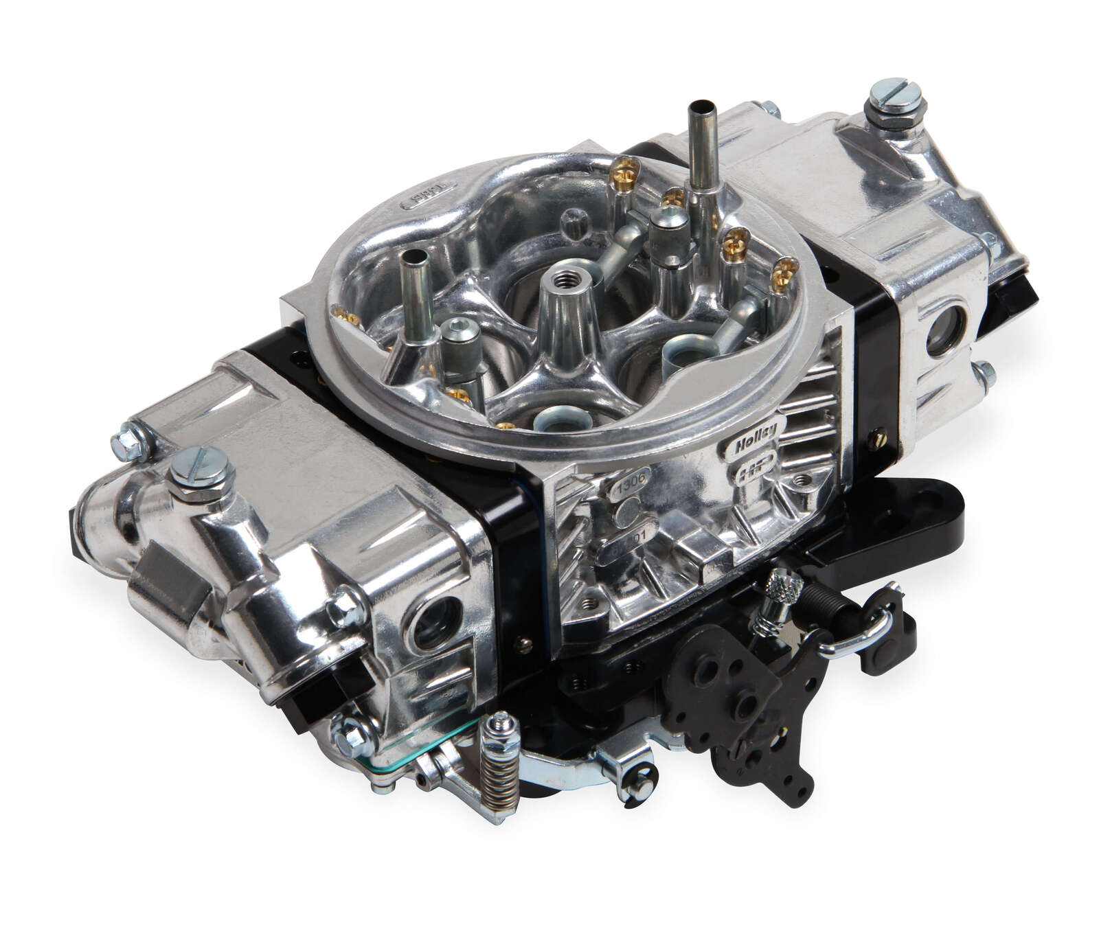 Holley Carburettor, Performance and Race, 850 CFM, 4150 Model, 4 Barrel, Gasoline, Shiny, Aluminum, Each