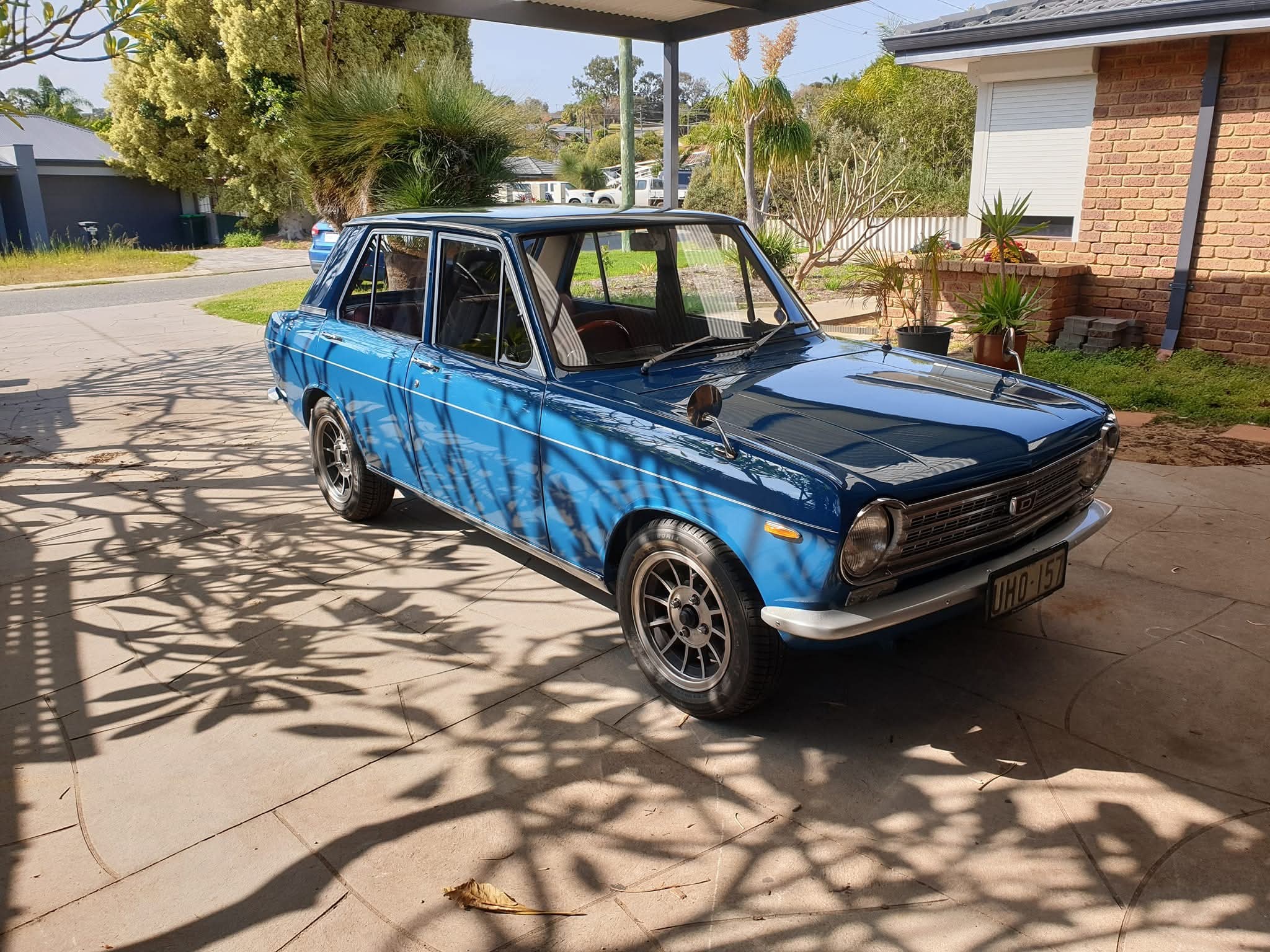 1968 DATSUN 1000 DELUXE 3 SP MANUAL 4D SEDAN
