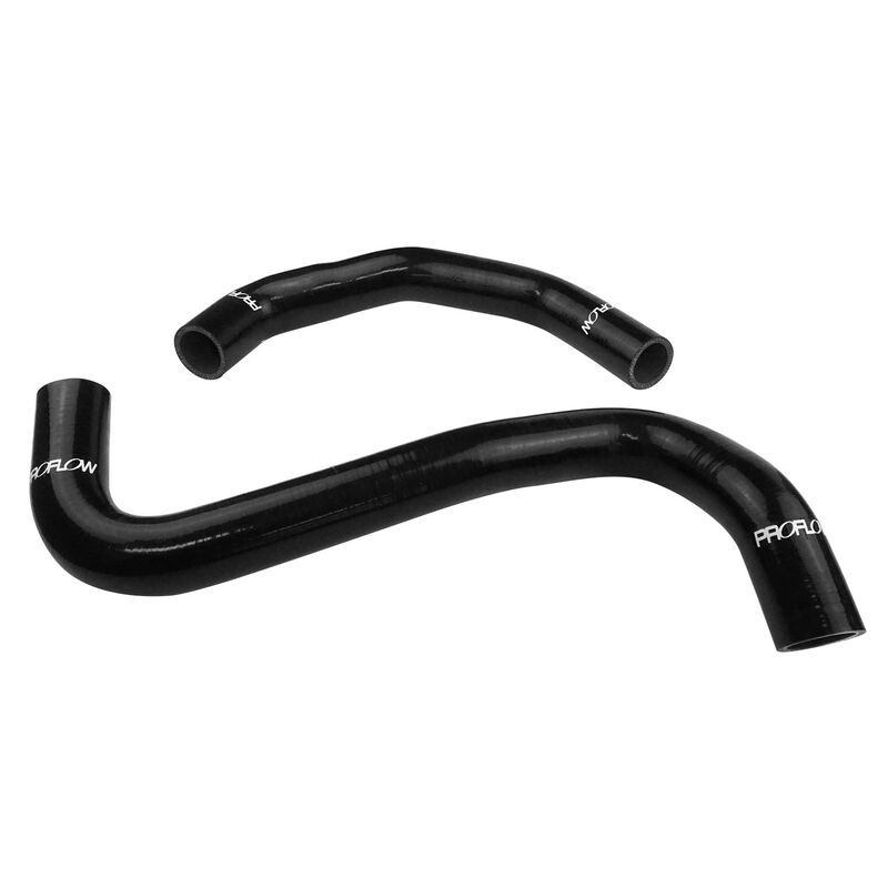 Proflow Radiator Hose Kit, Silicone, Black, 5mm wall, 4 ply, For Holden Commodore VZ/VE LS2, Same as CH4127, CH4128, Kit