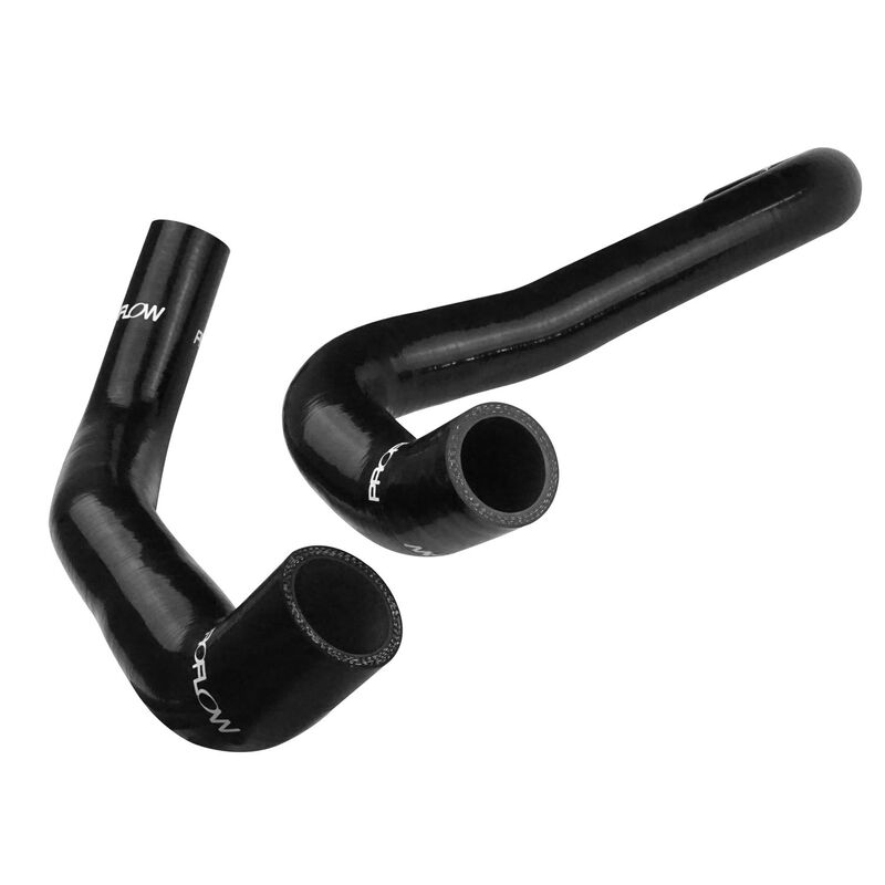 Proflow Radiator Hose Kit, Silicone, Black, 5mm wall, 4 ply, For Holden Commodore VZ/VE LS2, Same as CH4127, CH4128, Kit