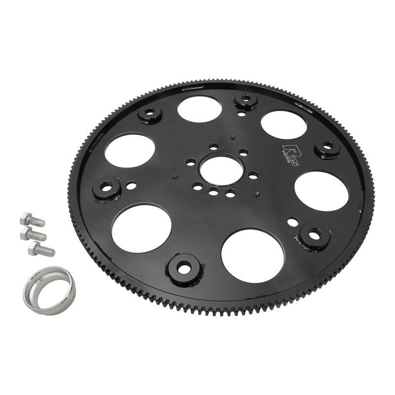 RTS Transmission Flexplate, Black Premium Series, Holden Conversion LS to TH400 / 4L80E, 11.50" PCD, 168 Tooth