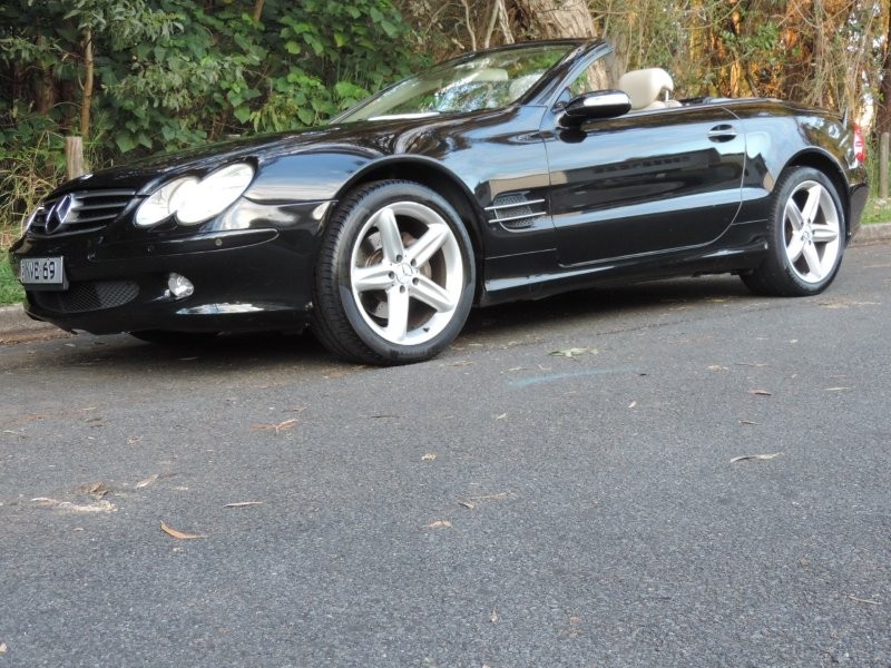 2004 MERCEDES-BENZ 350 SL AUTOMATIC ROADSTER