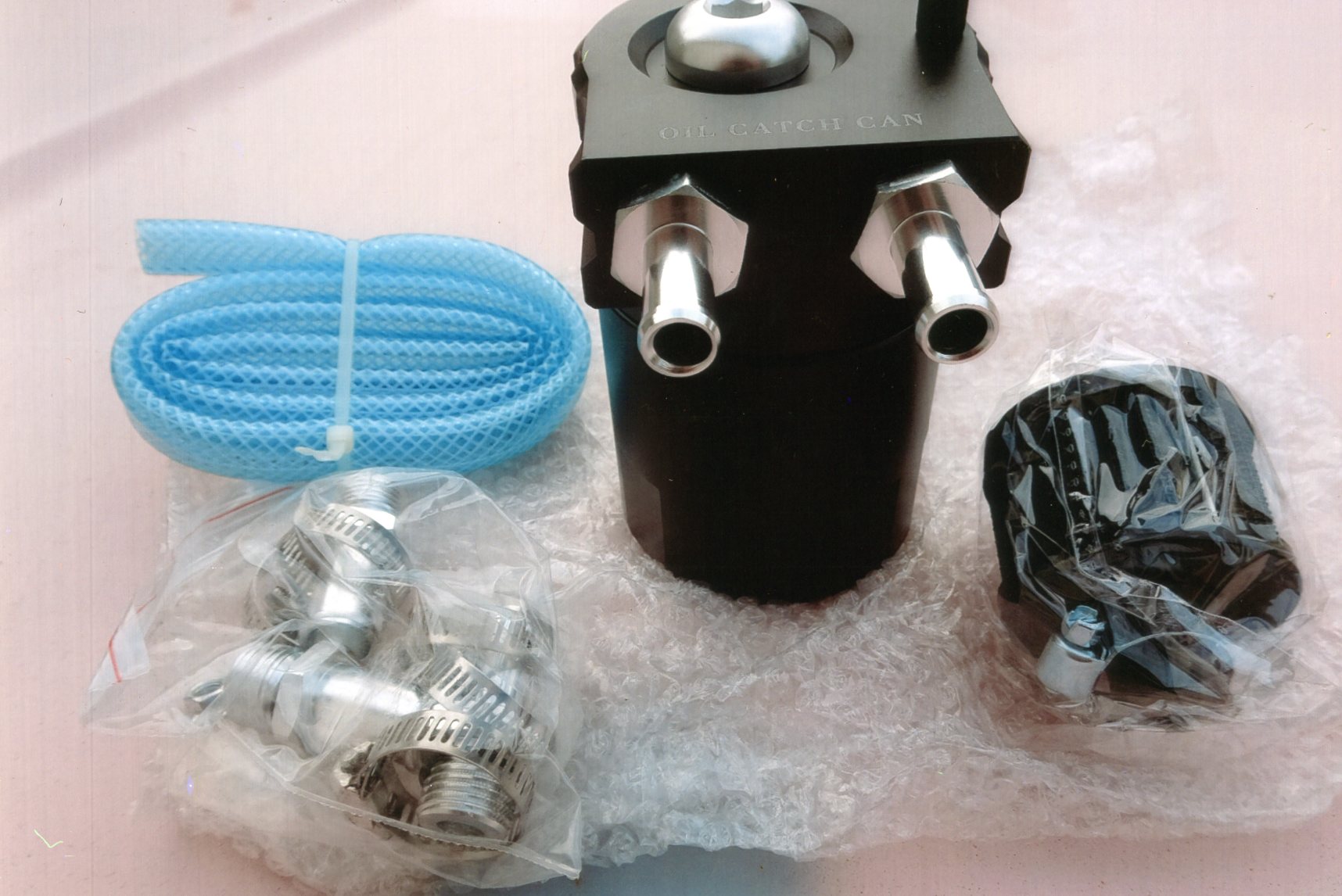 CHEV/FORD OIL CATCH CAN KIT