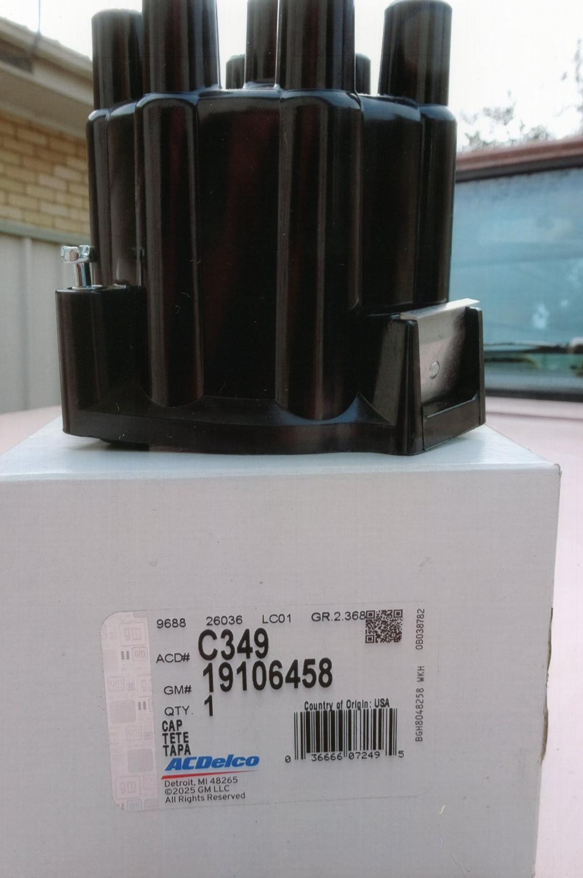 CHEV DISTRIBUTOR CAP