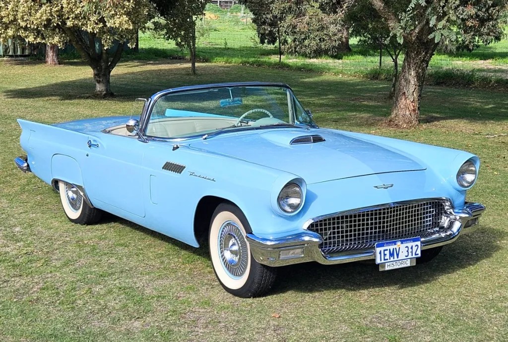 1957 FORD THUNDERBIRD 312 V8 AUTOMATIC CONVERTIBLE 