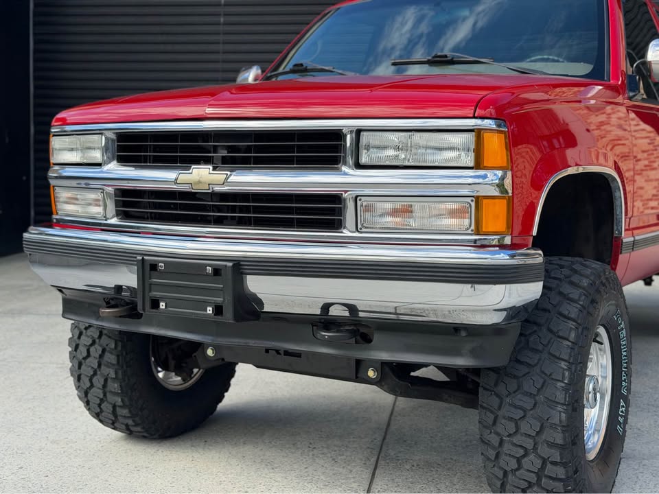 1995 CHEVROLET SILVERADO 4 SP AUTOMATIC XTRA CAB UTILITY
