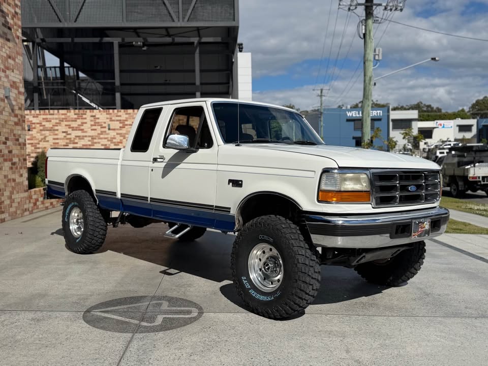 1995 FORD F150 XLT (4X4) 4 SP AUTOMATIC 4D SPACE CAB UTILITY