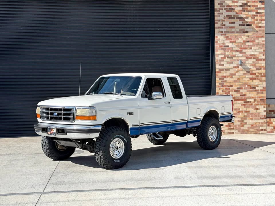 1995 FORD F150 XLT (4X4) 4 SP AUTOMATIC 4D SPACE CAB UTILITY